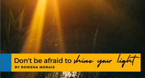 Don't be afraid to shine your light - featuring Alice Rixon