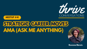 Strategic Career Moves AMA